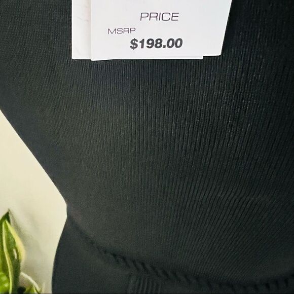 French Connection Tia Tobey Flare Dress, Little Black Dress, Black, Size 2 NWT - Picture 14 of 15